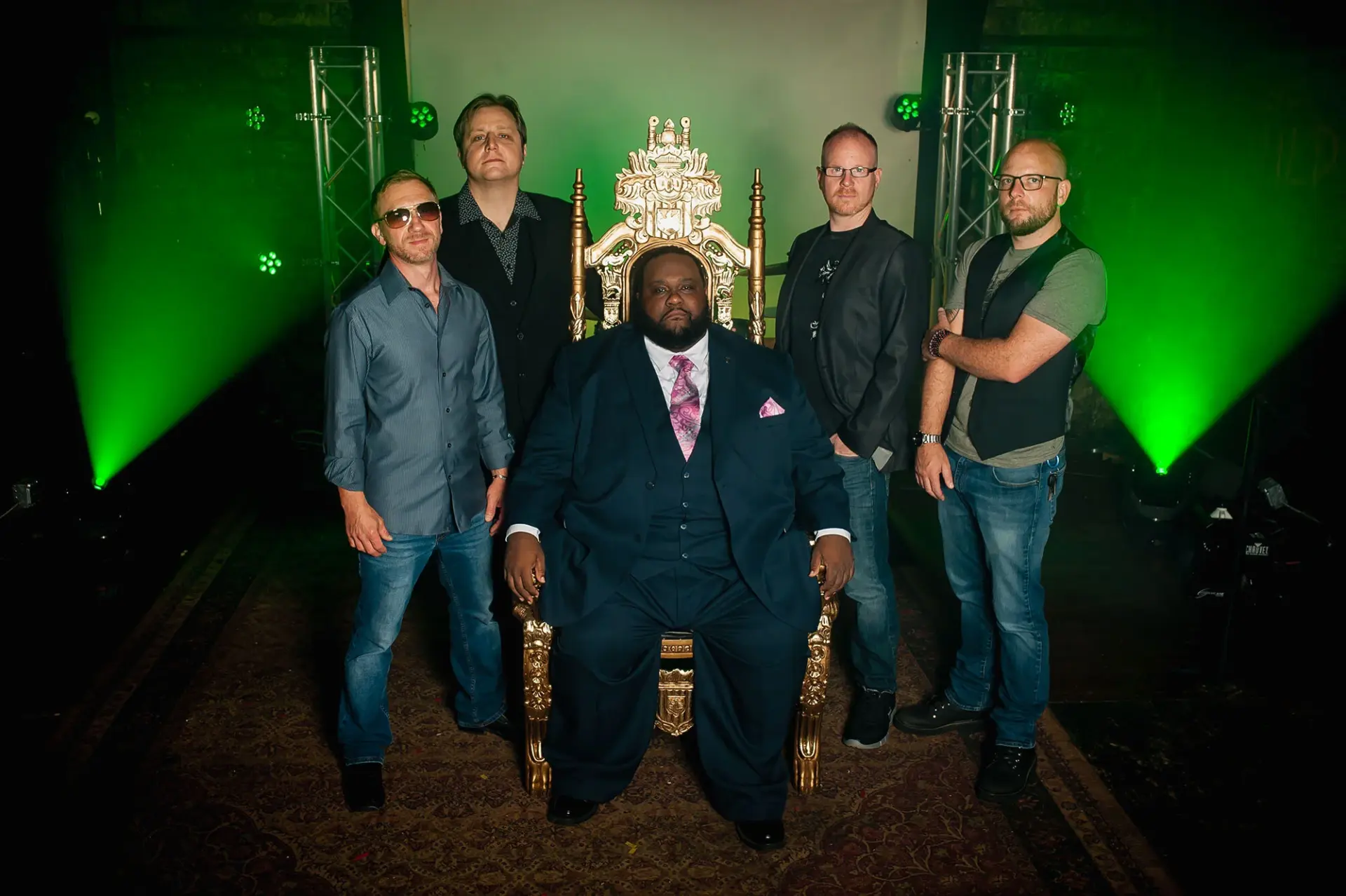 Rev. O and the Carolina Barnburners band portrait